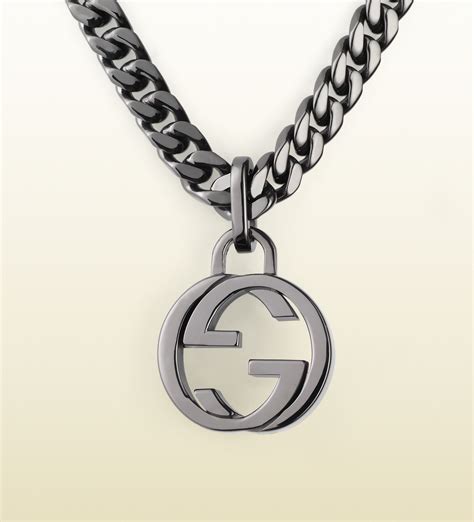 gucci kettenanhänger|Gucci silver chain.